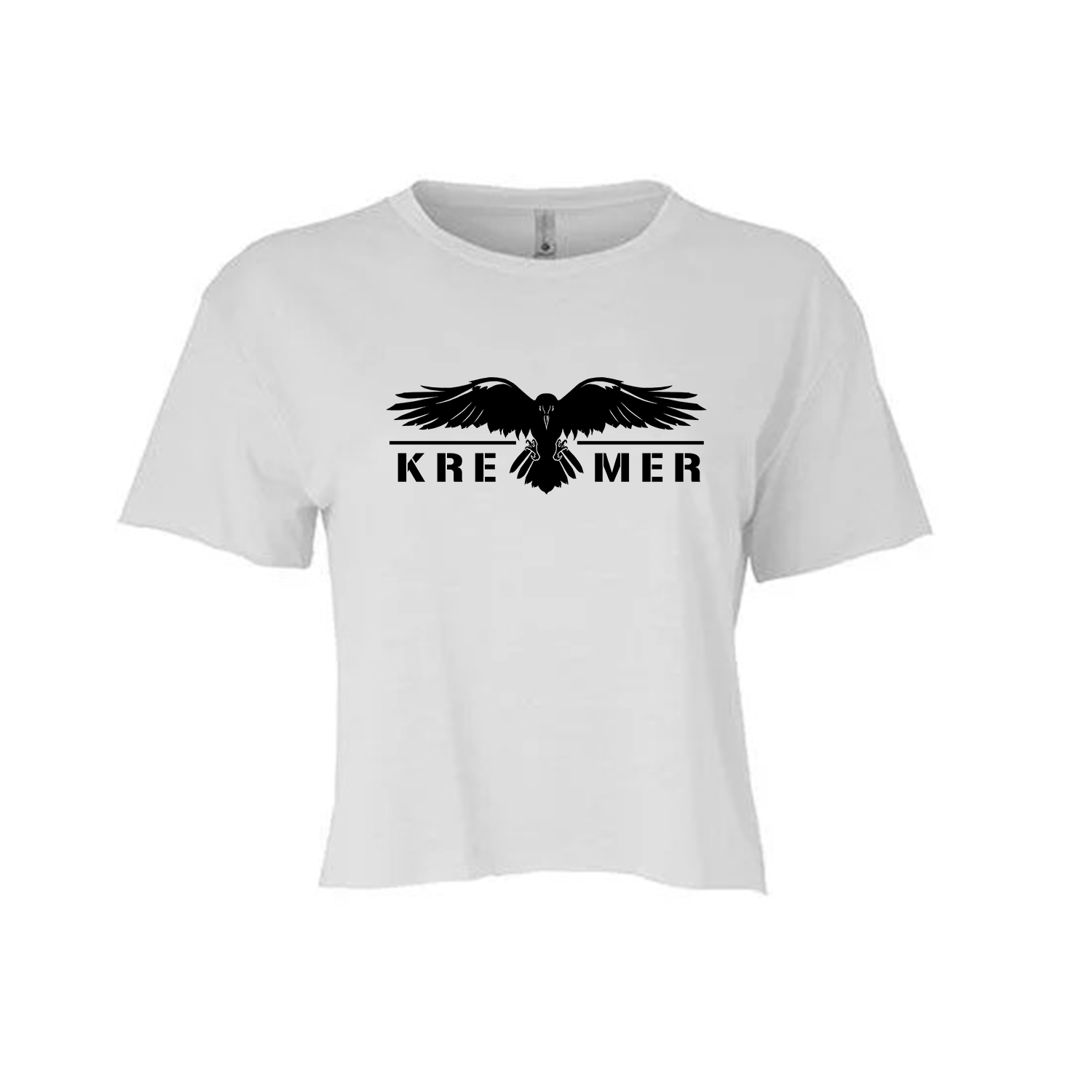 Cropped Shirt weiß